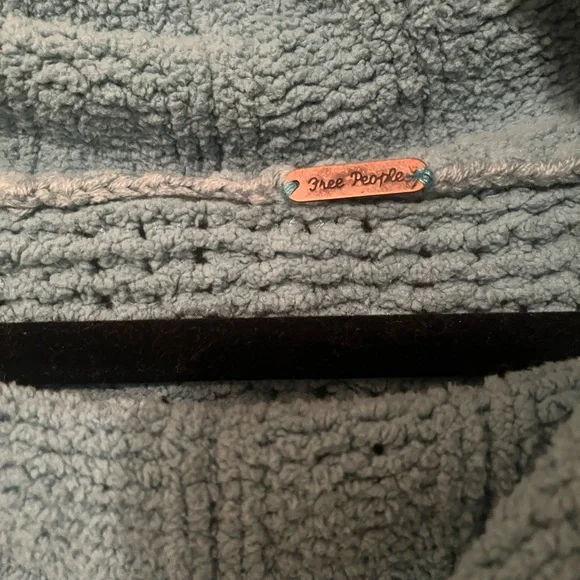 Free People Be‎ Yours Pullover Emerald Aura Cropped Cowl Neck Sweater Oversized - Picture 2 of 4